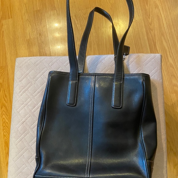 Coach cowhide dark brown purse - no. D13-7776 - Picture 7 of 12